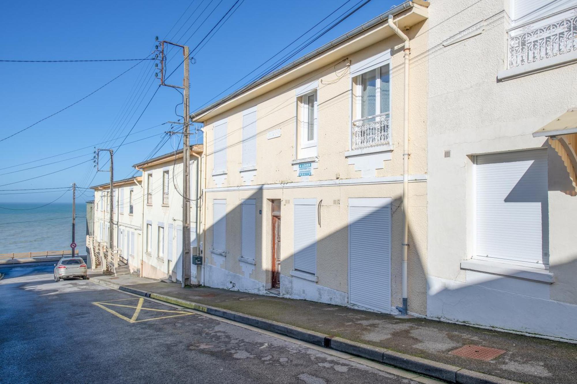 L'Echappee Bleue - Appt Pour 4 Vue Mer Ault Exteriör bild