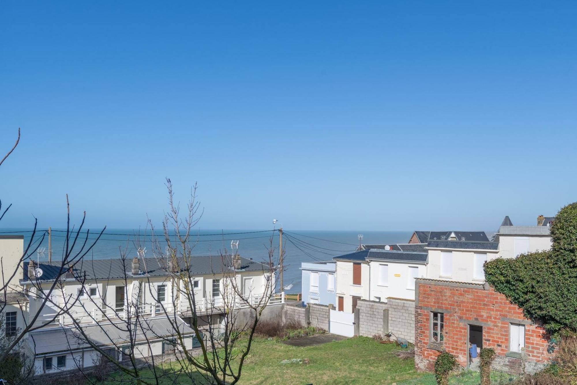 L'Echappee Bleue - Appt Pour 4 Vue Mer Ault Exteriör bild